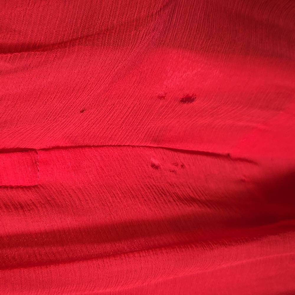 Vintage 1950s Lou-Ette Red Sequin Coquette Cocktail Dress S - Picture 3 of 3